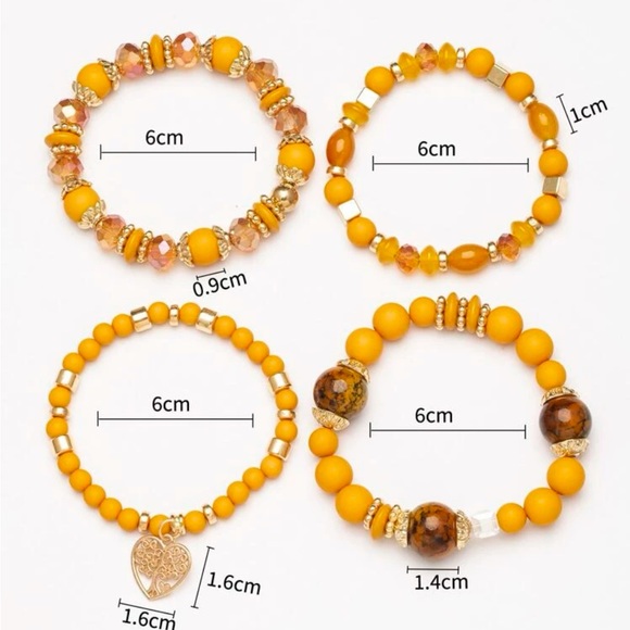 - New gold 4 piece bracket  set - Picture 4 of 4